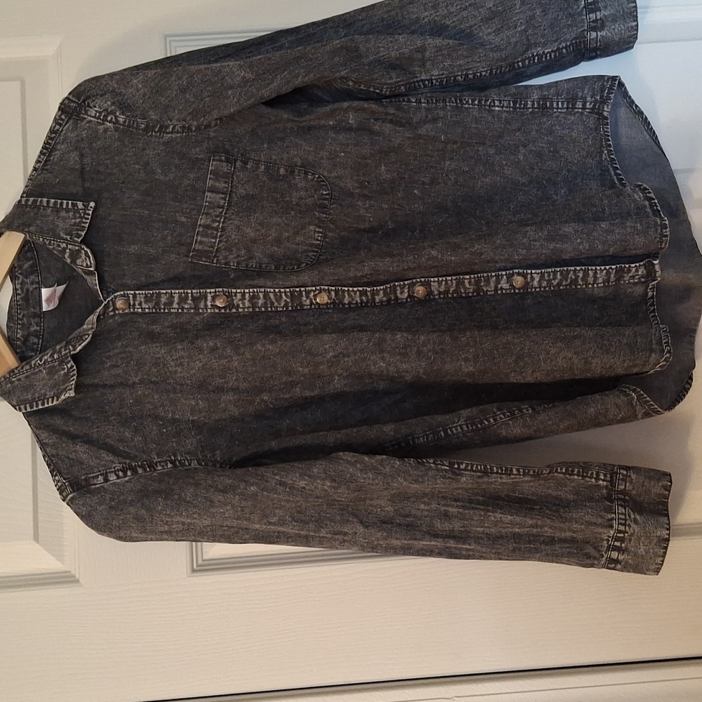 BONGO Charcoal Denim Shirt